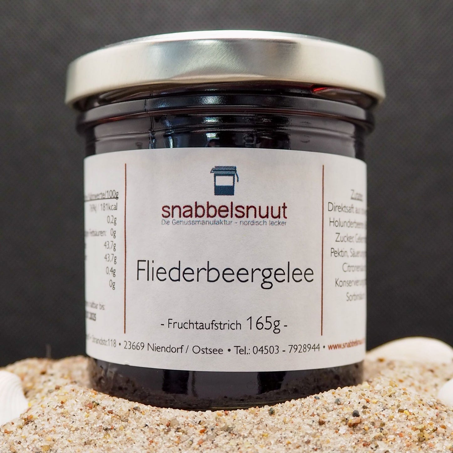 Fliederbeergelee
