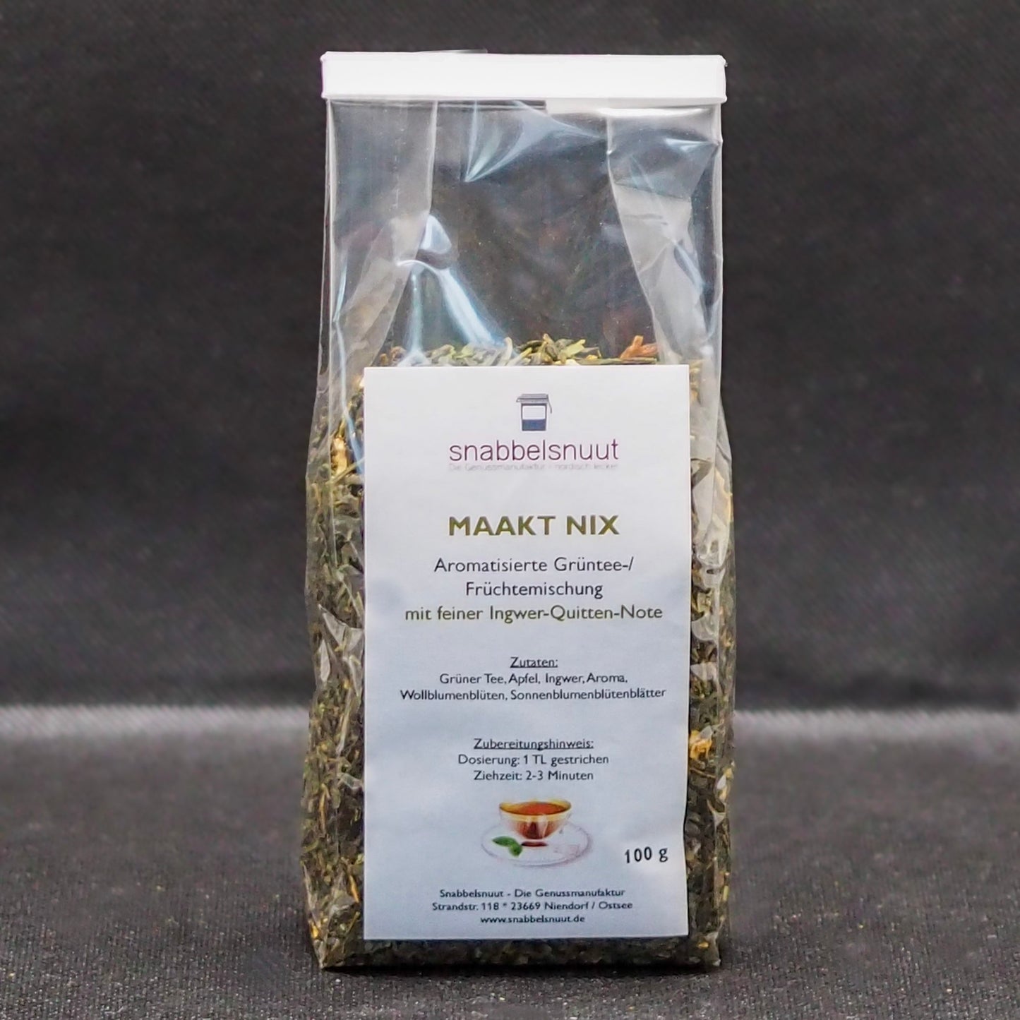 Maakt nix - Grüner Tee