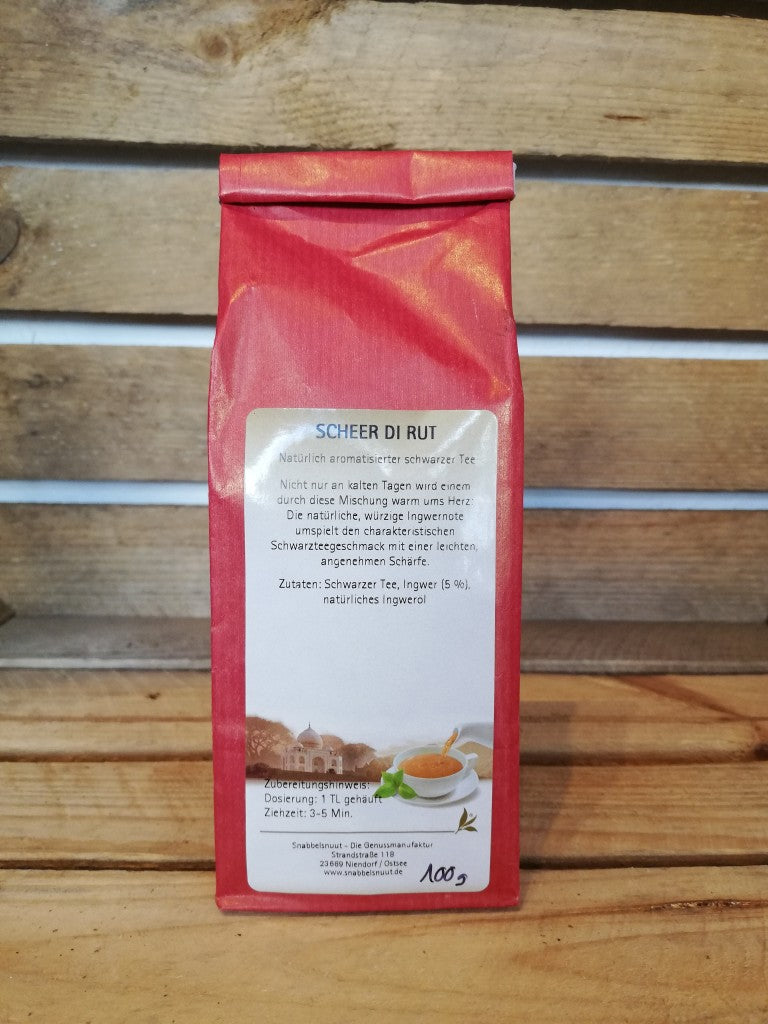 Scheer di rut - Schwarzer Tee