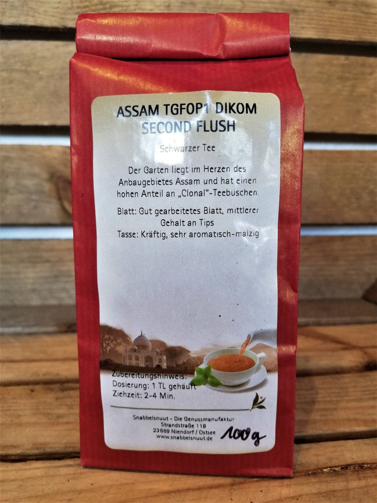 Assam TGFOP1 Dikom second flush - Schwarzer Tee